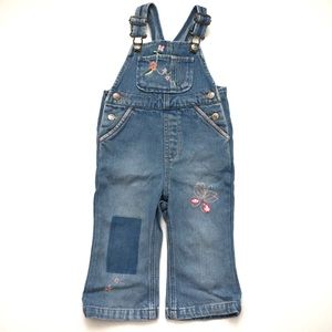 🌸GAP BABY GIRL DENIM DUNGAREES